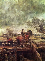 Studie für Das springende Pferd (Detail)
