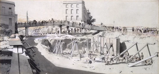 Granby Street, Hampstead Road, 13. August 1836