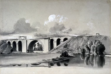 Sherbourne Viadukt, bei Coventry, 27. Juli 1837