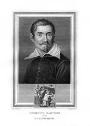 Domenichino, italienischer Maler der Barockzeit, 1825