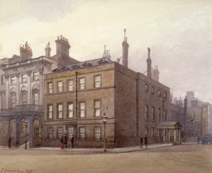 Cleveland House, an der Ecke von St James