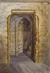 Innenansicht des Blutturms im Tower of London, 1884