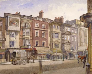 Nr. 412-418 Strand, Westminster, London, 1887
