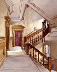 Haus von Sir Christopher Wren, Botolph Lane, London, 1886