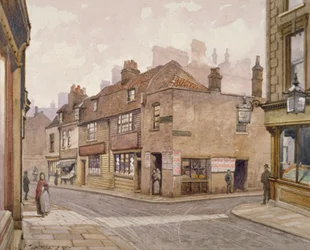 Das Angel-Pub, Bermondsey, London, 1887