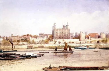 Tower of London von der Südbank