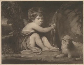 Meister Wynn in der Rolle des Heiligen Johannes