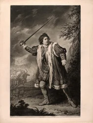 Mr. Garrick in "Richard der Dritte"