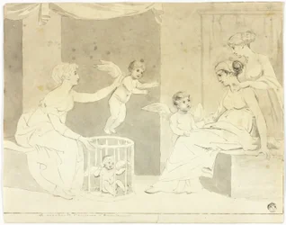 Verkäufer der Liebe (nach dem Fries von Herculaneum)