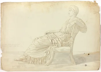 Antike Statue der Agrippina