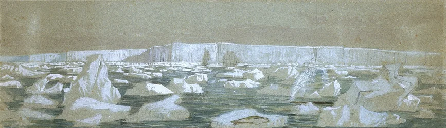 Teil der Südpolbarriere, 2. Februar 1841