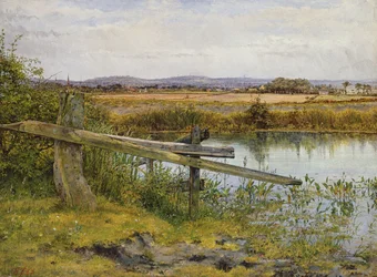 Am Straßenrand, 1862