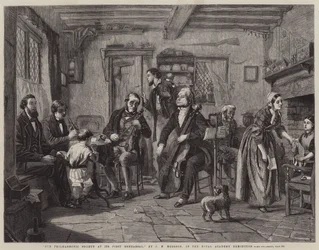 Unsere Philharmonische Gesellschaft bei ihrer ersten Probe