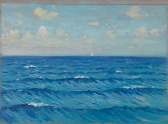 Meereslandschaft von der 