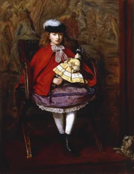 Lilly, Tochter von John Noble, 1864