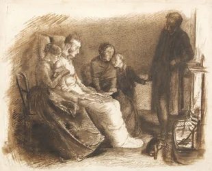 Der Sterbende, ca. 1853