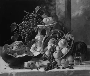 Stillleben mit Früchten, ca. 1857