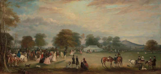 Bogenschießen im Bradgate Park, Leicestershire