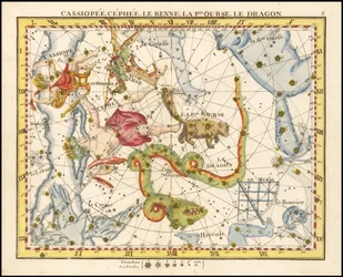 Cassiopee, Cehee, Le Renne, La Petite Ourse, Le Dragon