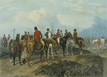 Das Treffen, graviert von Huffman und Mackrill