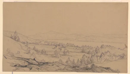 Lake George, New York, Blick nach Nordosten, 1850–65