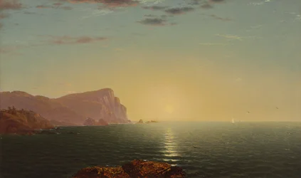 Sonnenaufgang in Neuengland, ca. 1863
