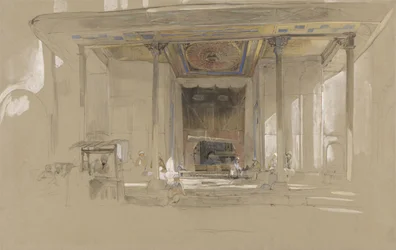 Haupteingang der Großen Moschee (Ulucami) Bursa, Türkei