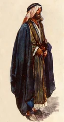 Arabischer Bauer. Umgebung von Jerusalem, 1902