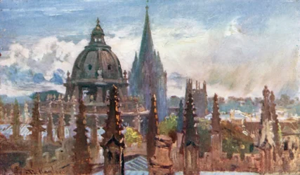 Oxford, vom Sheldonian Theatre aus