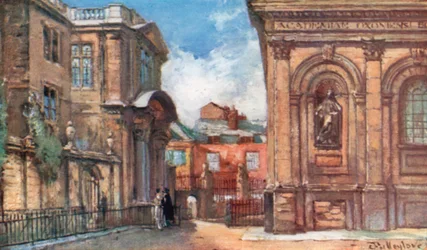 Das Alte Ashmolean Museum und Sheldonian Theatre