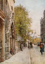Der Tower von London von der Great Tower Street