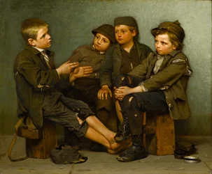 Eine harte Geschichte, 1886