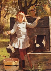 Ein Getränk nehmen, ca. 1880