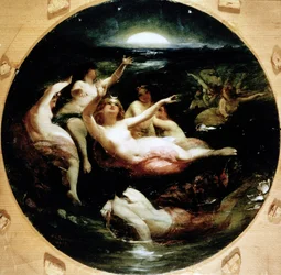 Diana und ihre Nymphen, 1850