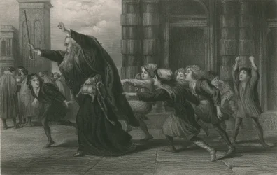 Shylock nach dem Prozess, Der Kaufmann von Venedig
