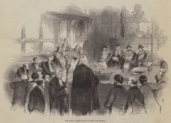 Die königliche Zustimmung zur Aufhebung der Kornzölle