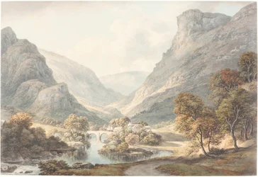 Ein Blick auf Dovedale