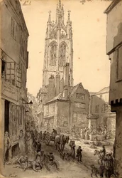Der alte Gin-Shop in der Nähe der St. Nicholas Kirche, Newcastle