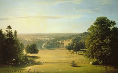 Blick von Lord Northwicks Villa in Harrow on the Hill