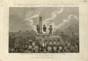 Die Hinrichtung von Marie Antoinette am 16. Oktober 1793, 1793-1794