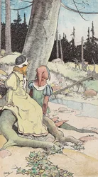 Die Kinder im Wald, ca. 1900