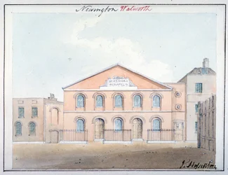 Beresford-Kapelle, Beresford Street, Southwark, London, 1824