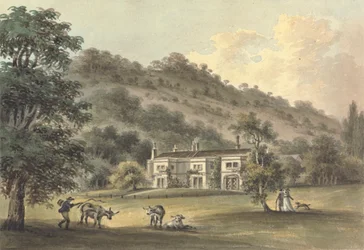 Grove Cottage, Box Hill, Surrey, der Sitz von George Barclay Esq.
