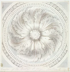 Umgebung von der Decke von St. Georg der Märtyrer, Southwark, London, 1831