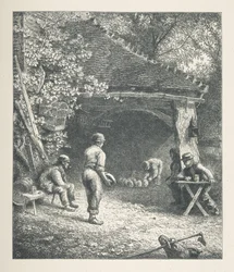 Tafel 30. Pastorale Szene, aus 