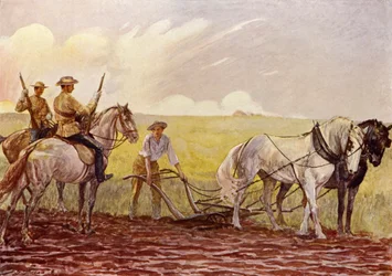 Kanadische berittene Polizei