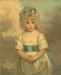 Miss Charlotte Papendick als Kind