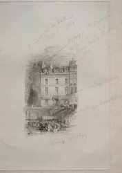 Napoleons Unterkunft, Quai Conti