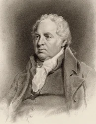 Porträt des Geigers und Komponisten William Shield 1748-1829