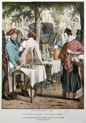 Der Brioche-Verkäufer, 1821